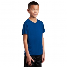 Sport-Tek YST420 Youth Posi-UV Pro Tee - True Royal
