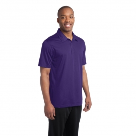 Sport-Tek ST690 PosiCharge Active Textured Polo - Purple