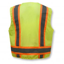 Radians SV46G Type R Class 2 Breakaway Surveyor Safety Vest - Yellow/Lime