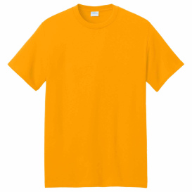 Port & Company PC01 Core Blend Recycled Tee - Gold