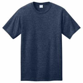 Port & Company PC340 CVC Tee - Team Navy Heather