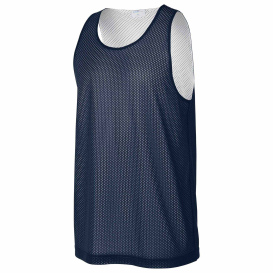 Sport-Tek ST5000 PosiCharge Reversible Mesh Tank - True Navy/White