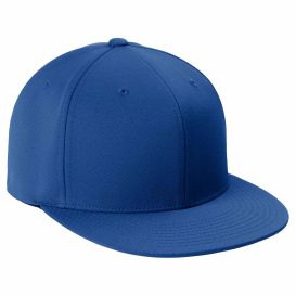 Sport-Tek STC56 Flexfit Flat Bill Cap - True Royal