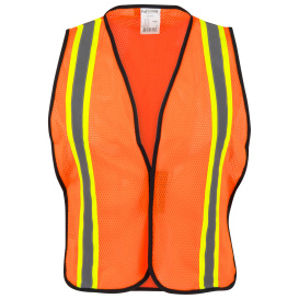 Full Source USEOM2R Economy Non-ANSI Mesh Safety Vest - Orange