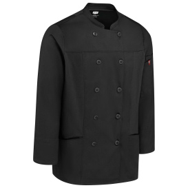 Chef Designs 053W Women\'s Deluxe Airflow Chef Coat - Black