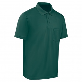 Red Kap SK98 Men\'s Performance Knit Pocket Polo - Short Sleeve - Hunter Green