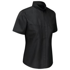 Red Kap SX45 Women\'s Pro Plus OilBlok and MIMIX Work Shirt - Short Sleeve - Black