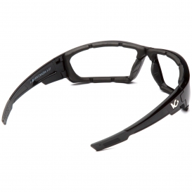 Venture Gear VGSB1010DTB Brevard Eyewear - Black Foam Lined Frame - Clear Anti-Fog Lens