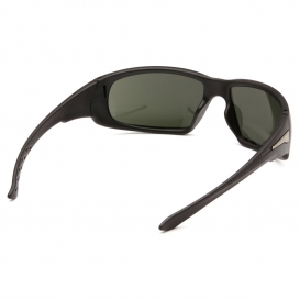 Venture Gear VGSB622TB Montello Eyewear - Black Frame - Smoke Green Anti-Fog Lens