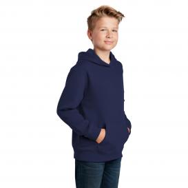Sport-Tek YST254 Youth Pullover Hooded Sweatshirt - True Navy