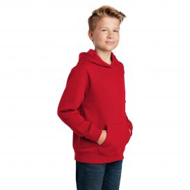 Sport-Tek YST254 Youth Pullover Hooded Sweatshirt - True Red