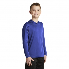 Sport-Tek YST358 Youth PosiCharge Competitor Hooded Pullover - True Royal