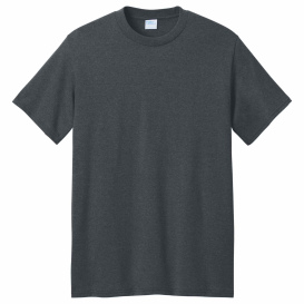 Port & Company PC01 Core Blend Recycled Tee - Dark Heather Grey