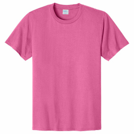 Port & Company PC340 CVC Tee - Awareness Pink