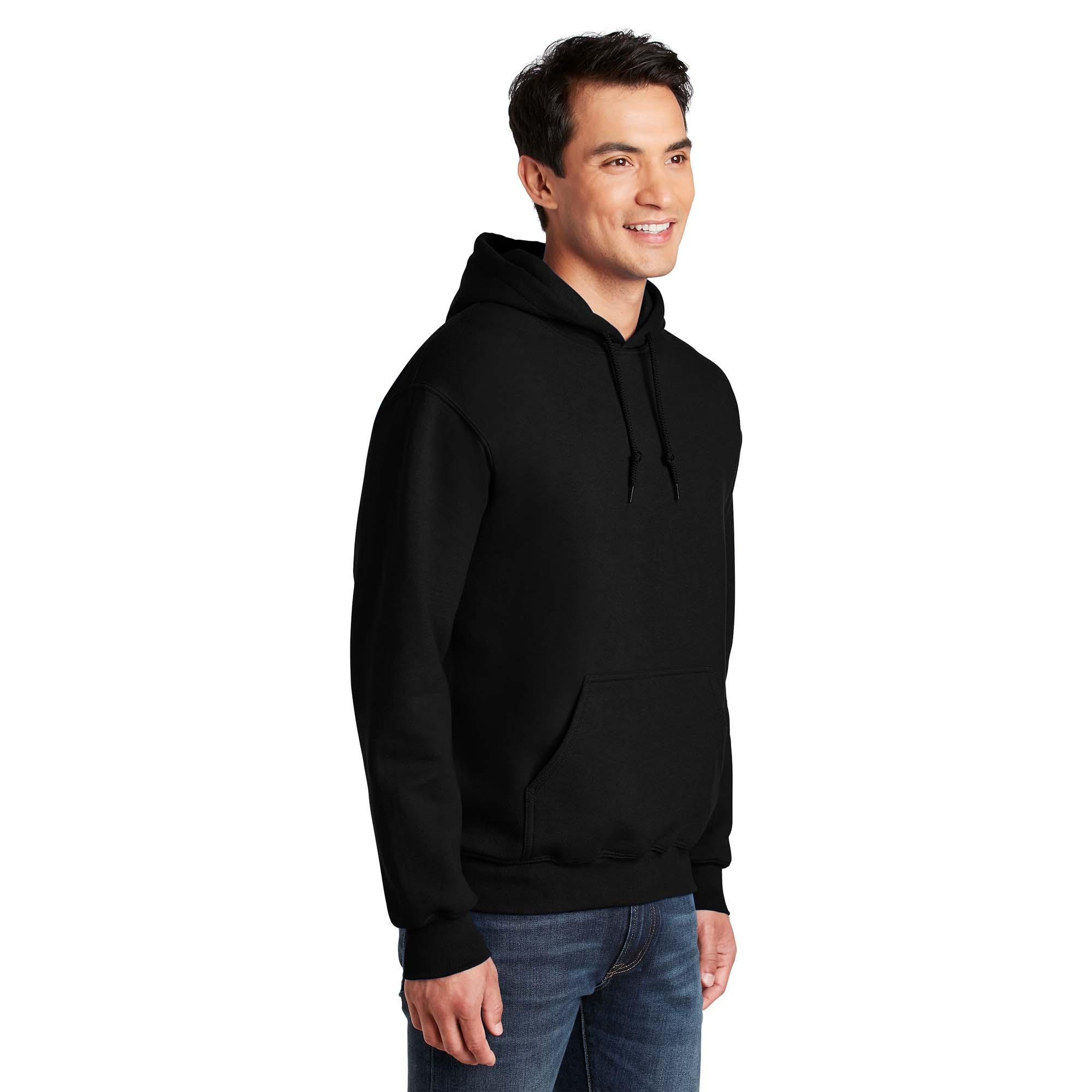 Gildan 12500 DryBlend Pullover Hooded Sweatshirt - Black | Full Source