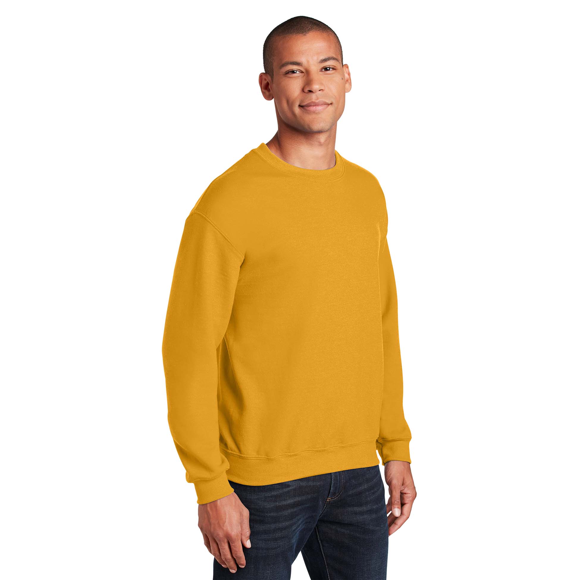 Gildan 18000 Heavy Blend Crewneck Sweatshirt - Gold | Full Source