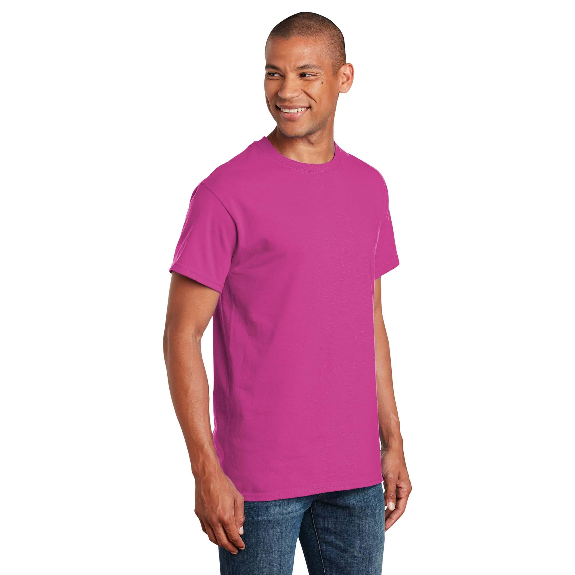 Gildan 2000 Ultra Cotton 100% US Cotton T-Shirt - Heliconia | Full Source