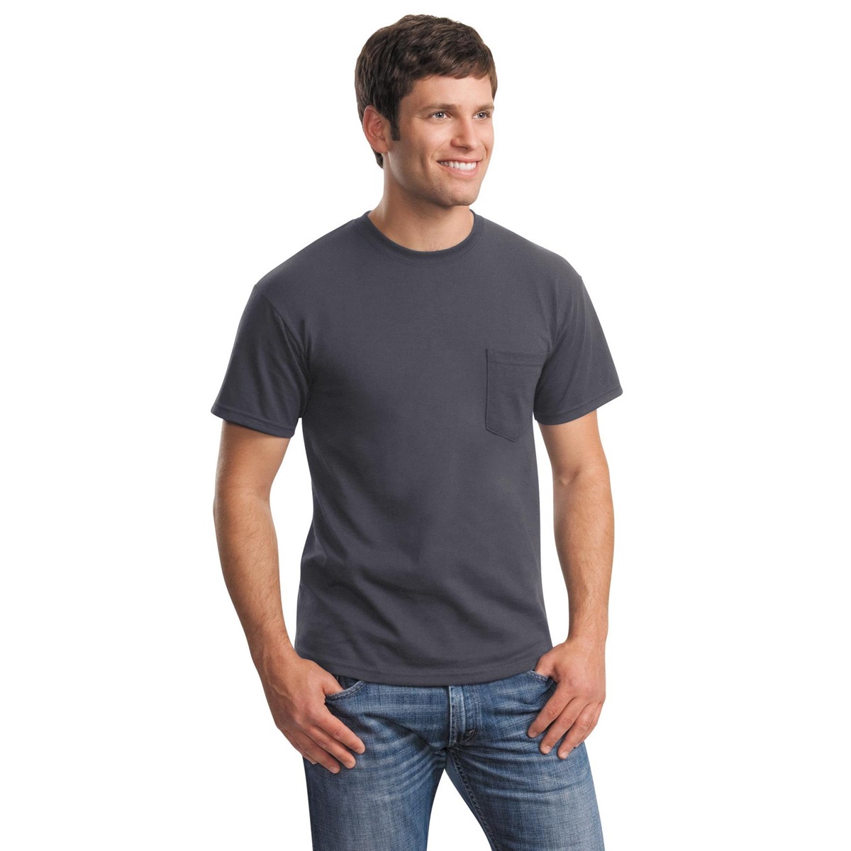 gildan charcoal tshirt