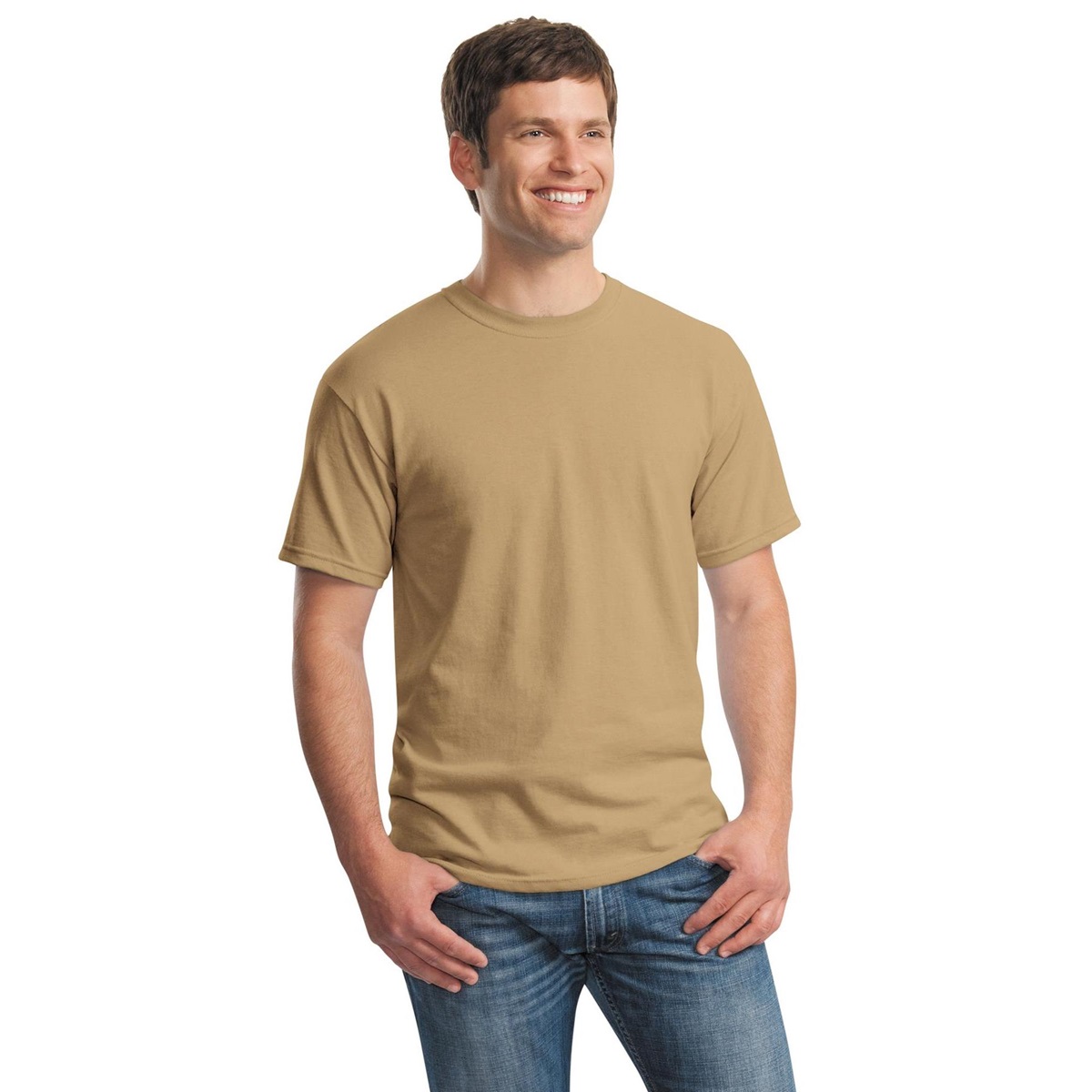 old gold gildan sweatshirt