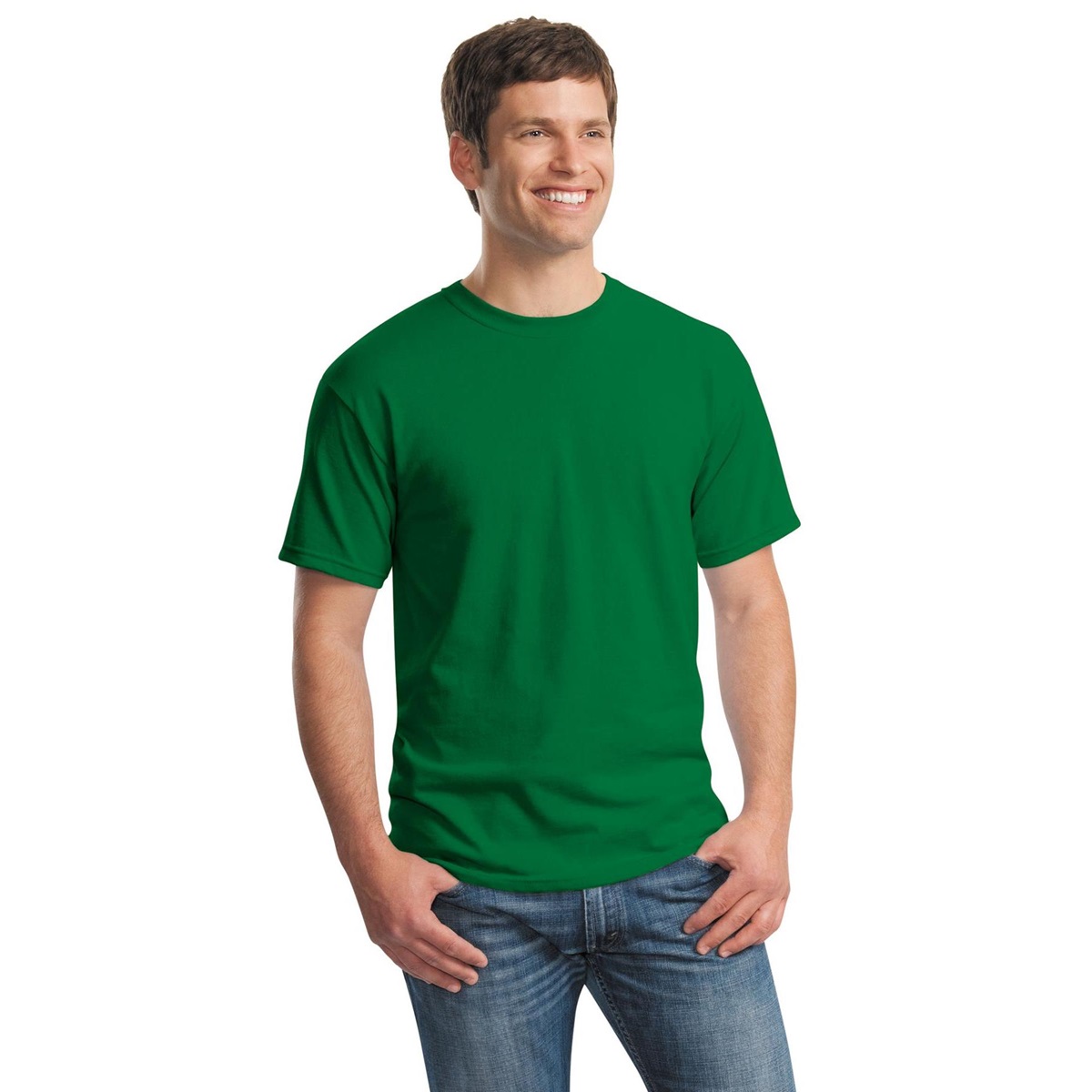 Download Gildan 5000 Heavy Cotton T-Shirt - Turf Green | FullSource.com