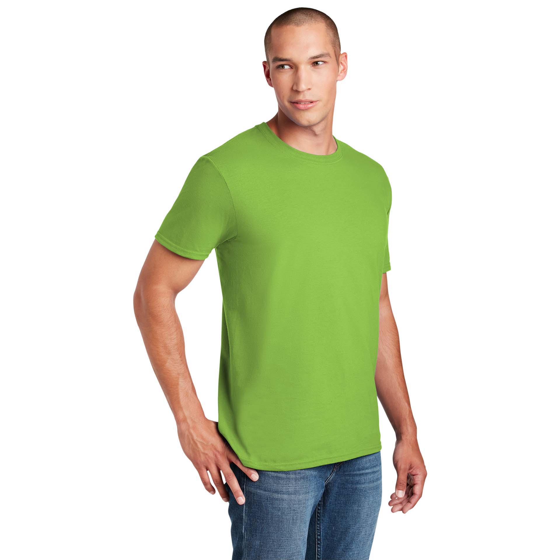 Gildan 64000 Softstyle T-Shirt - Kiwi | Full Source