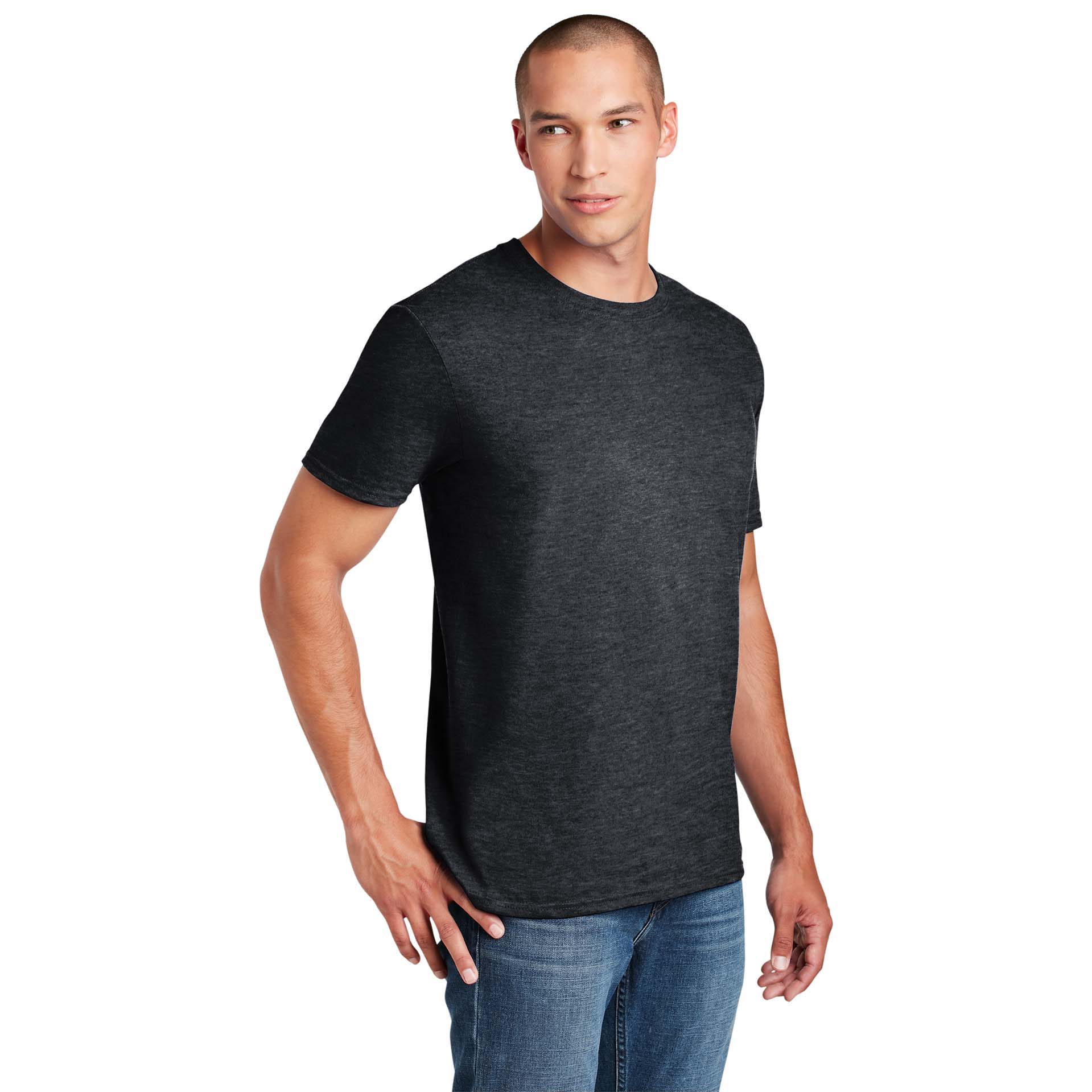 Gildan 64000 Softstyle T-Shirt - Dark Heather | Full Source