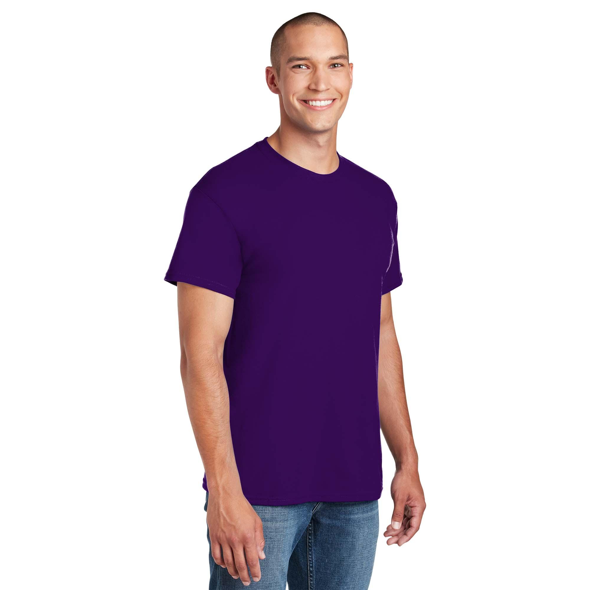 Gildan 8000 DryBlend T-Shirt - Purple | Full Source