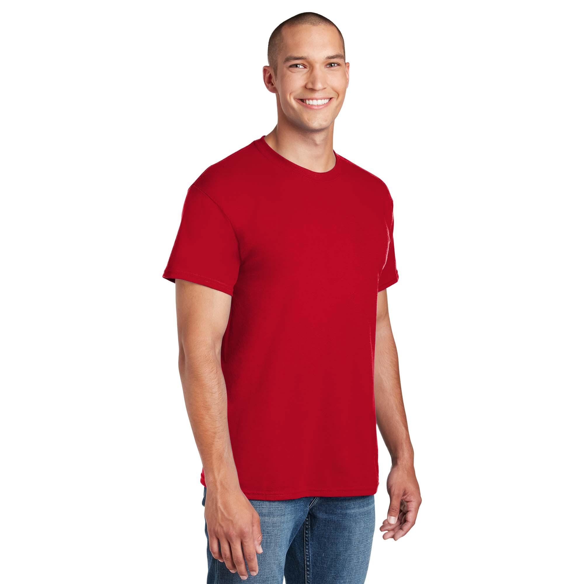Gildan 8000 DryBlend T-Shirt - Red | Full Source