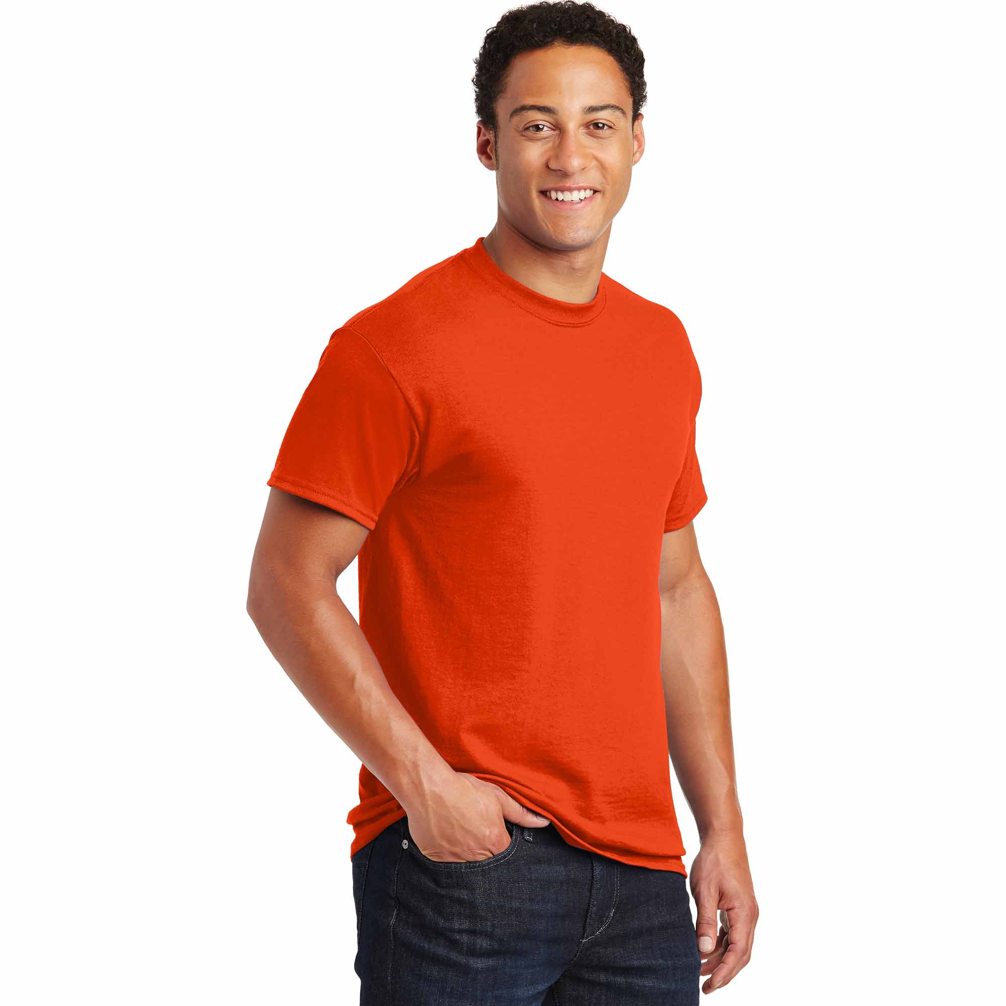 tshirt orange sport