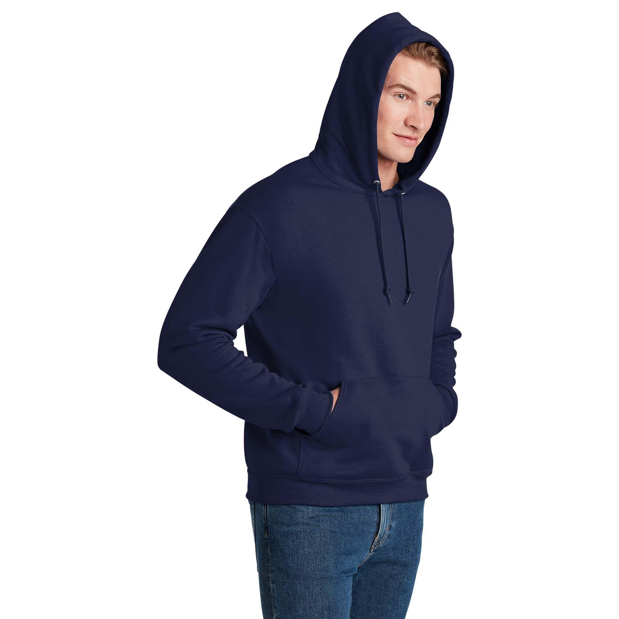 Merumo's　テディ　ネイビー Jerzees 996M NuBlend Pullover Hooded Sweatshirt - Navy | Full Source
