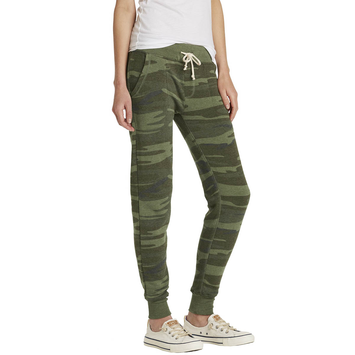 camo fleece joggers