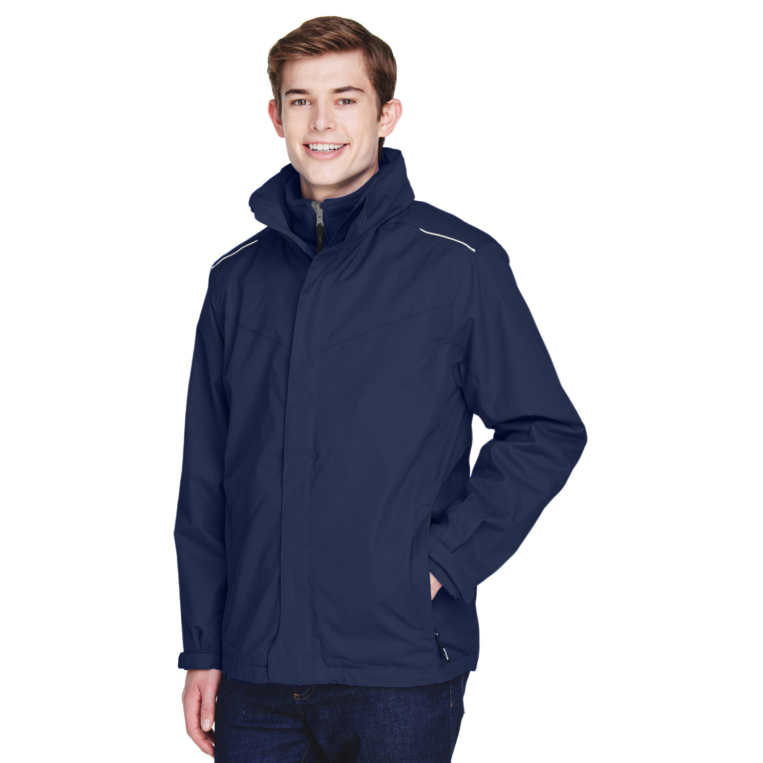 Core 365 88205 Men's Region 3-in-1 Jacket with Fleece Liner
