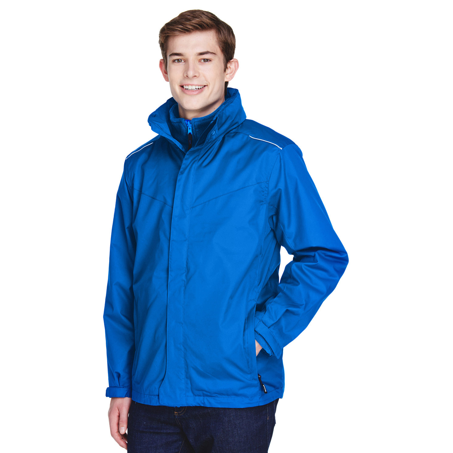 Core 365 88205 Men's Region 3-in-1 Jacket with Fleece Liner - True ...