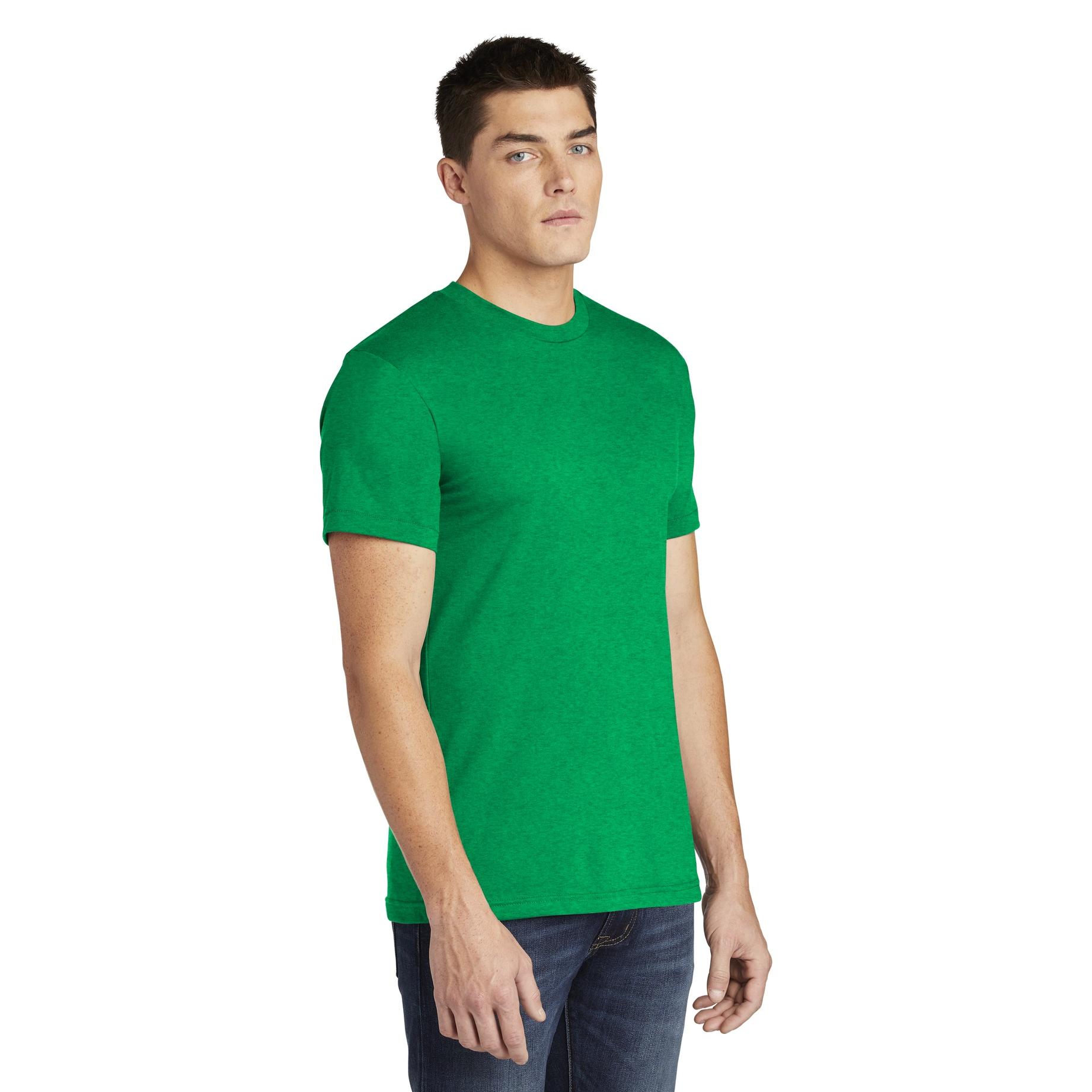 American Apparel BB401W Poly-Cotton T-Shirt - Heather Kelly Green - M