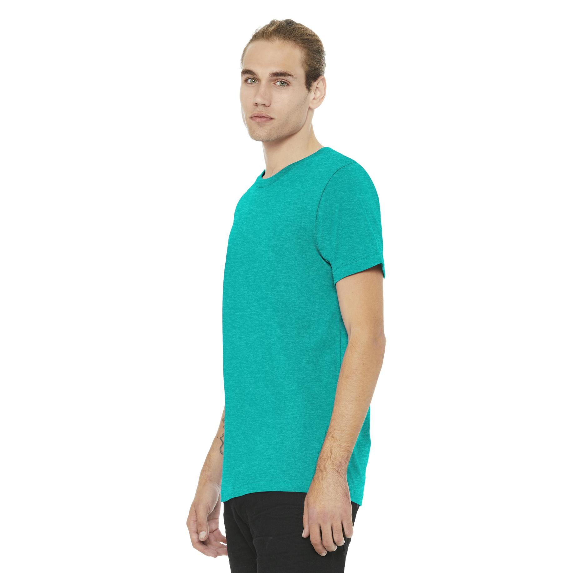 heather sea green shirt