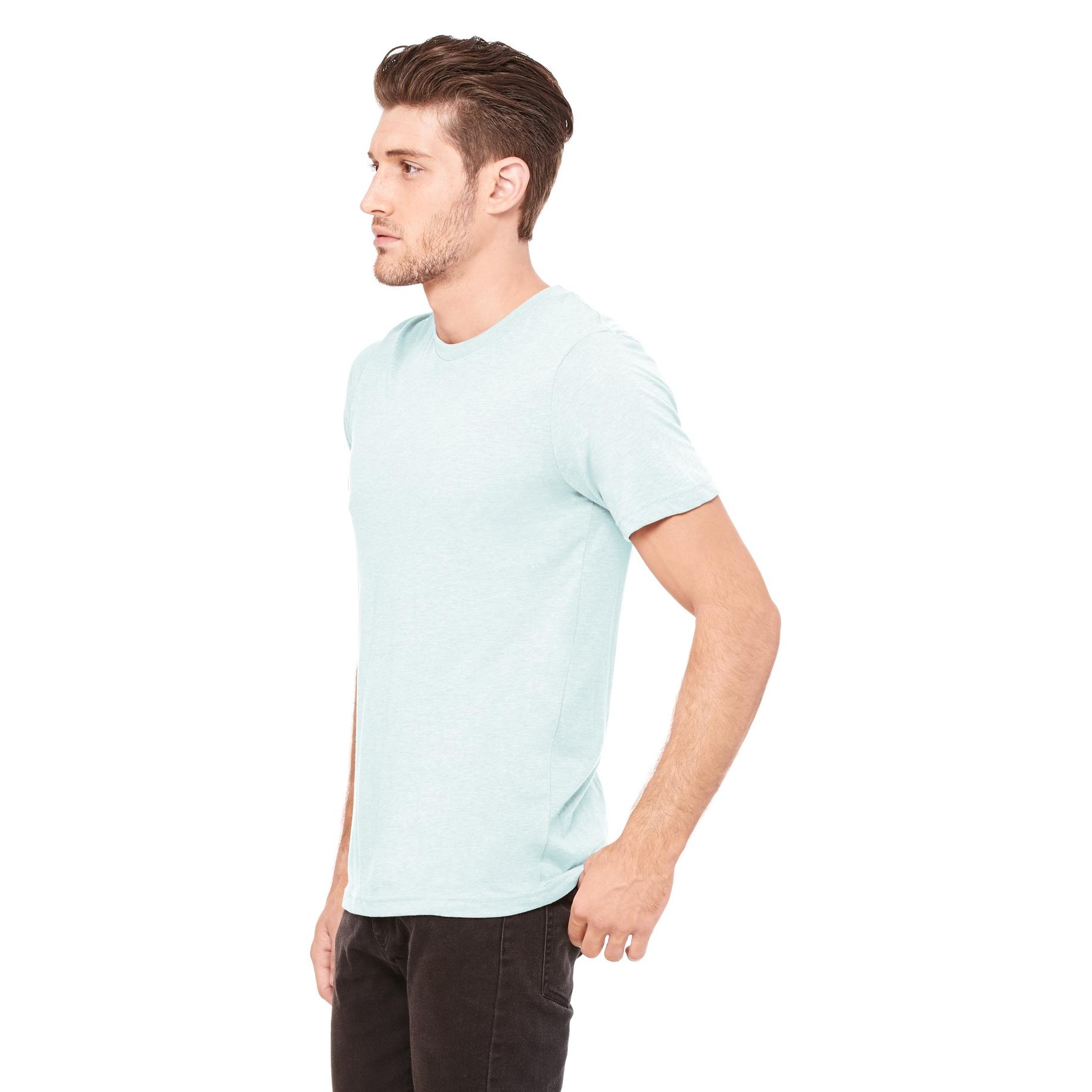 Bella + Canvas BC3413 Unisex Triblend Short Sleeve Tee - Ice Blue ...