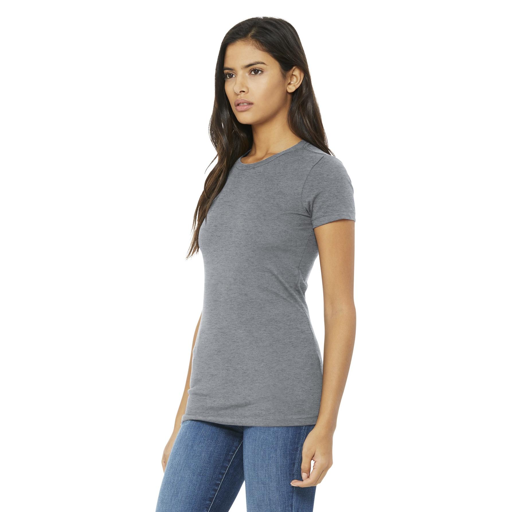Bella + Canvas BC6004 Women's The Favorite Tee - Athletic Heather ...