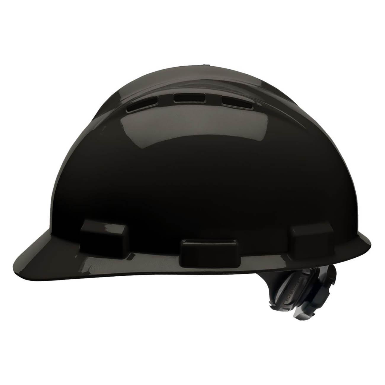 Bullard S62BKR Standard Vented Hard Hat Ratchet Suspension Black