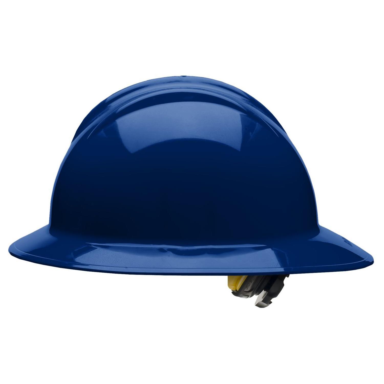 Bullard C33NBR Classic Full Brim Hard Hat Ratchet Suspension Navy
