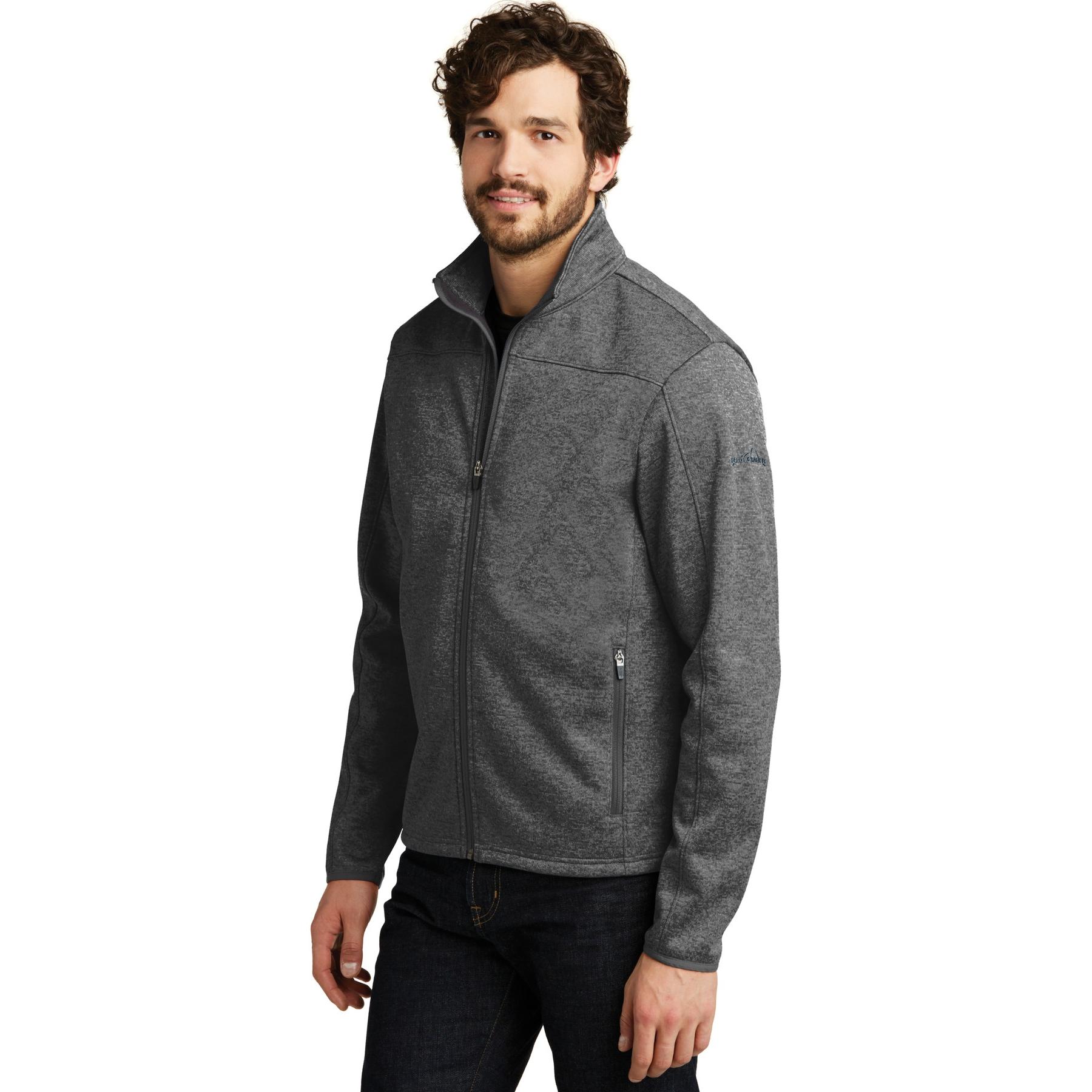 Eddie Bauer EB540 StormRepel Soft Shell Jacket - Black Heather/Black ...