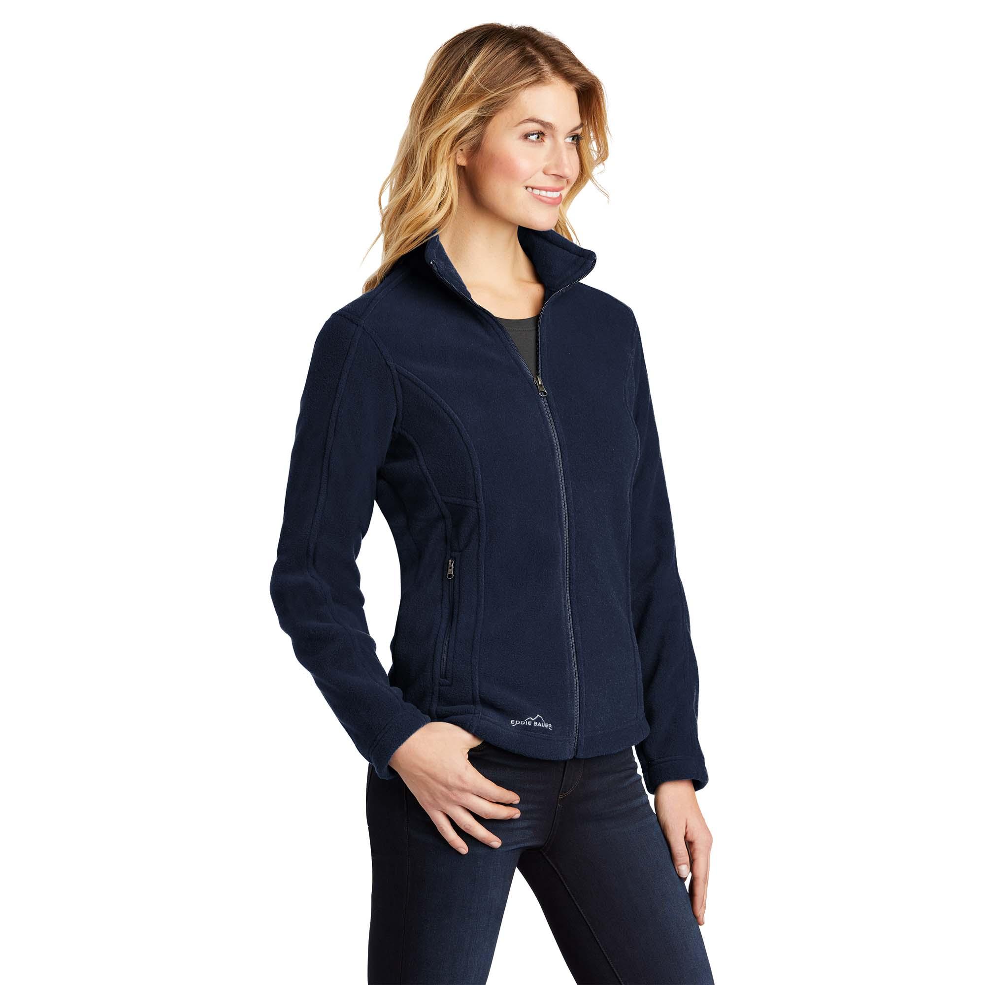 Eddie Bauer EB201 Ladies Full-Zip Fleece Jacket - River Blue | Full Source