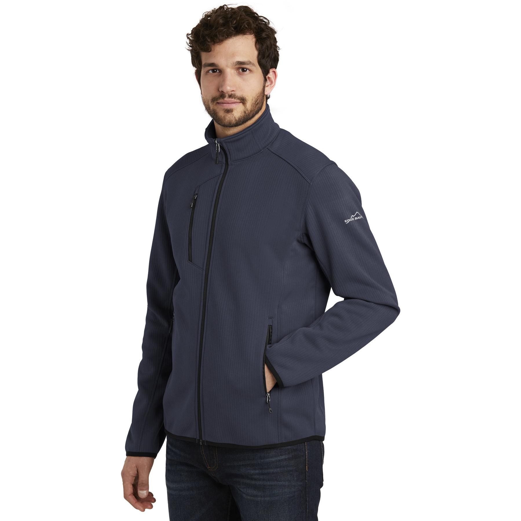 Eddie Bauer EB242 Dash Full-Zip Fleece Jacket - River Blue | Full Source