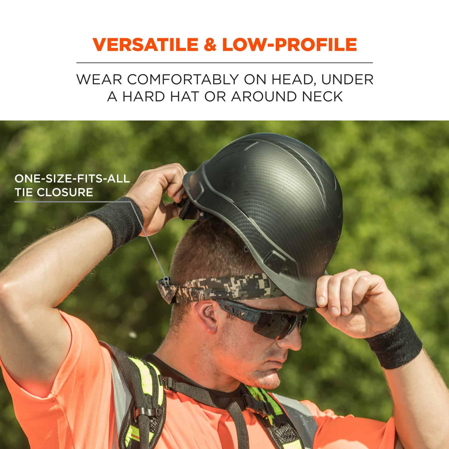 Ergodyne Chill Its 6485 Neck Gaiter, Multiple Ways to Wear Headband, Sweat-Wicking