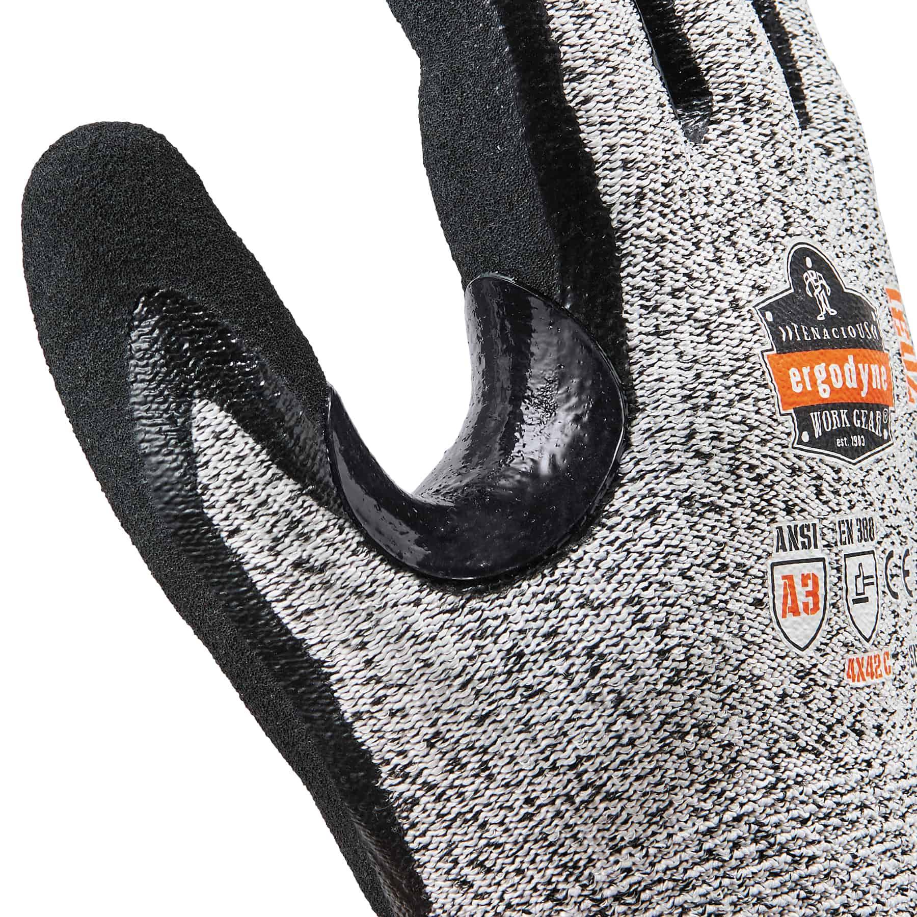 ProFlex 7031 2XL Gray Nitrile-Coated Cut-Resistant Gloves A3 Level