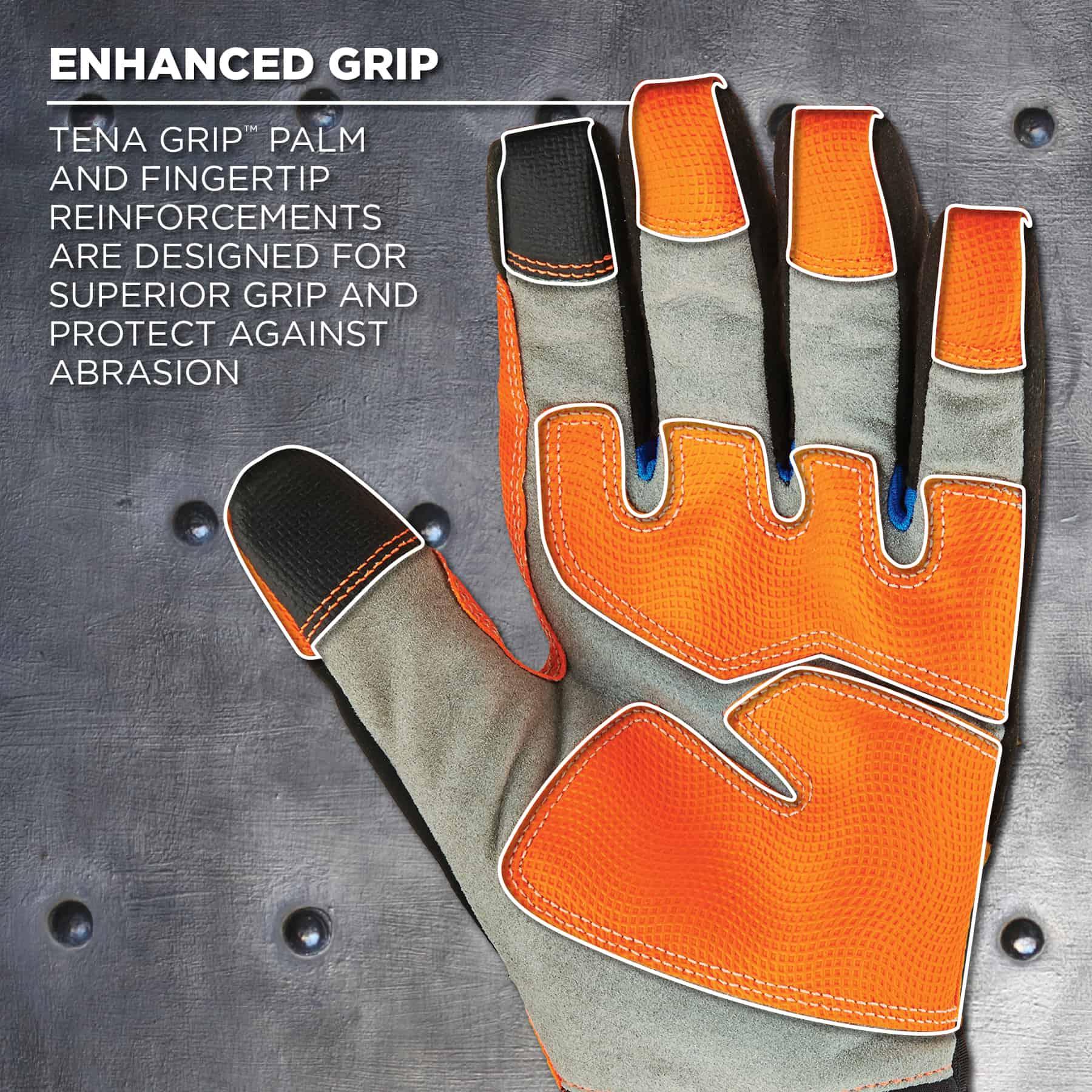 Ergodyne ProFlex 818WP Medium Orange Performance Thermal Waterproof Utility Gloves