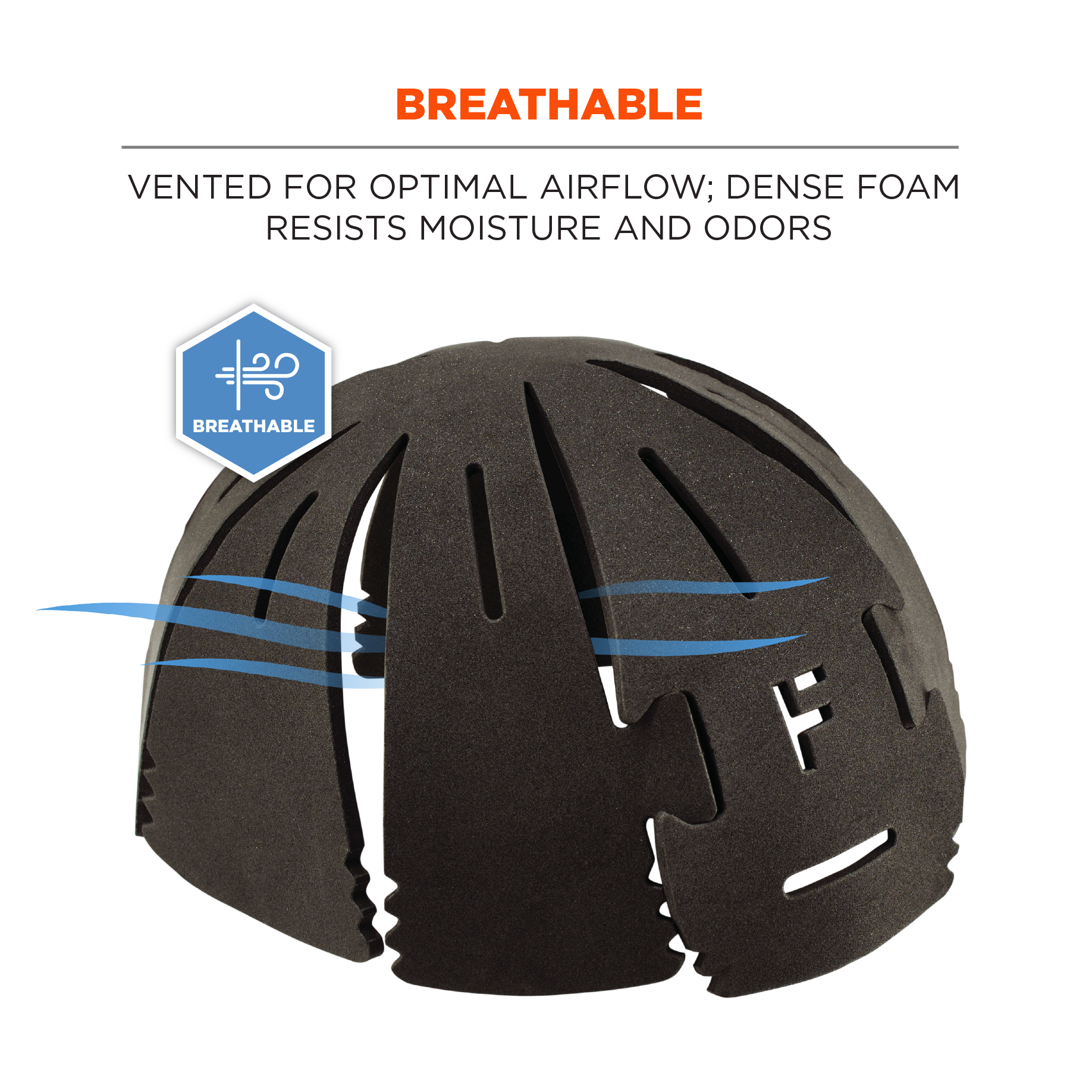 Ergodyne Skullerz 8944 Universal Bump Cap Insert - Soft Foam