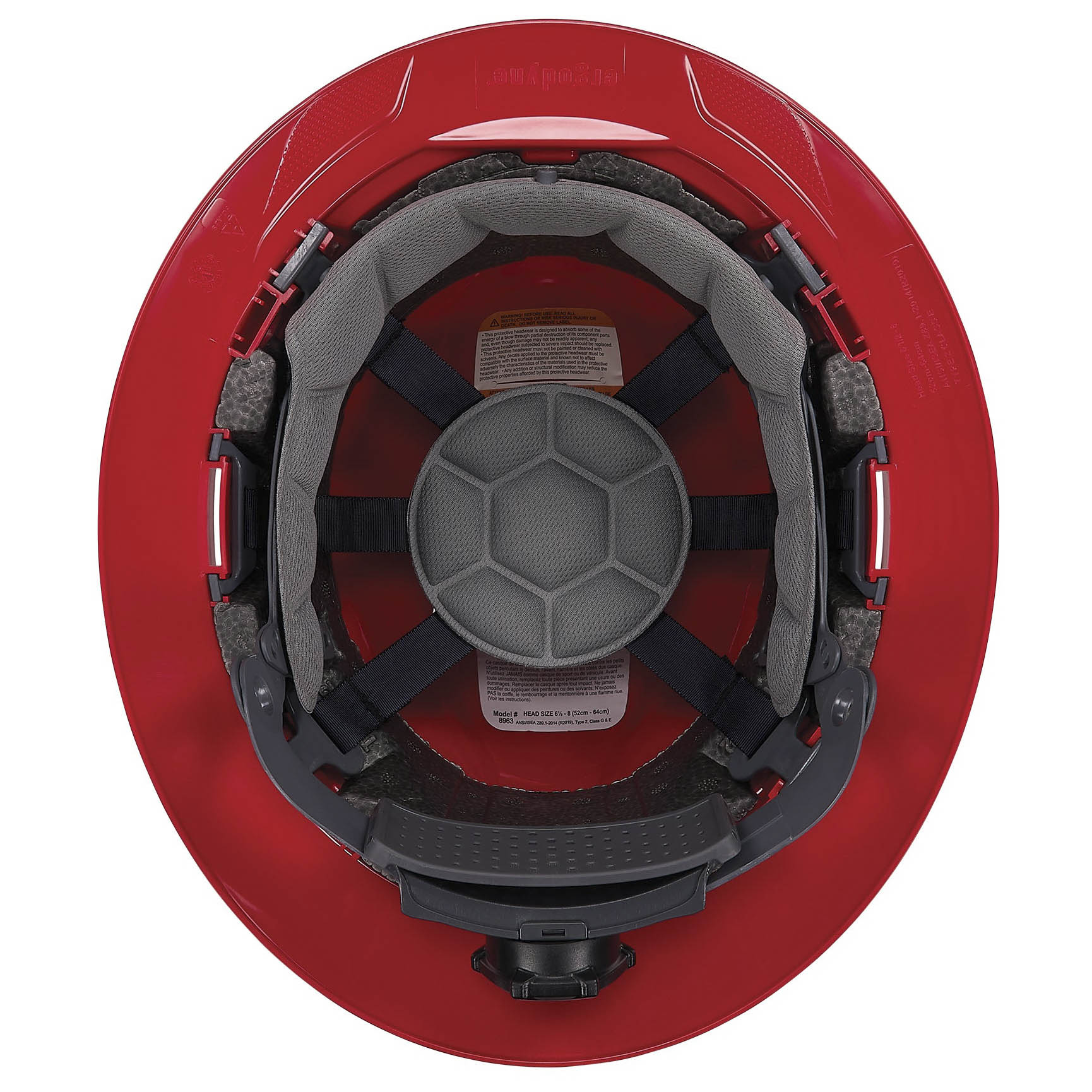 Ergodyne Skullerz 8963 Type II Class E Full Brim Safety Helmet ...