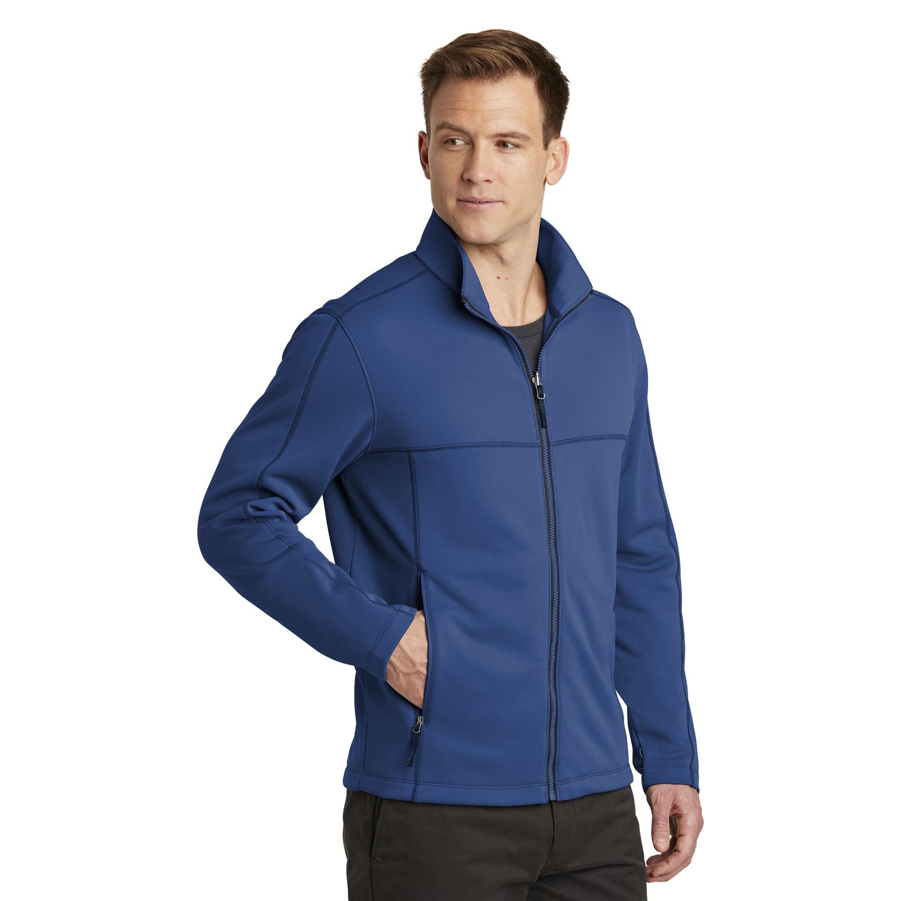 Port Authority F904 Collective Smooth Fleece Jacket - Night Sky Blue ...