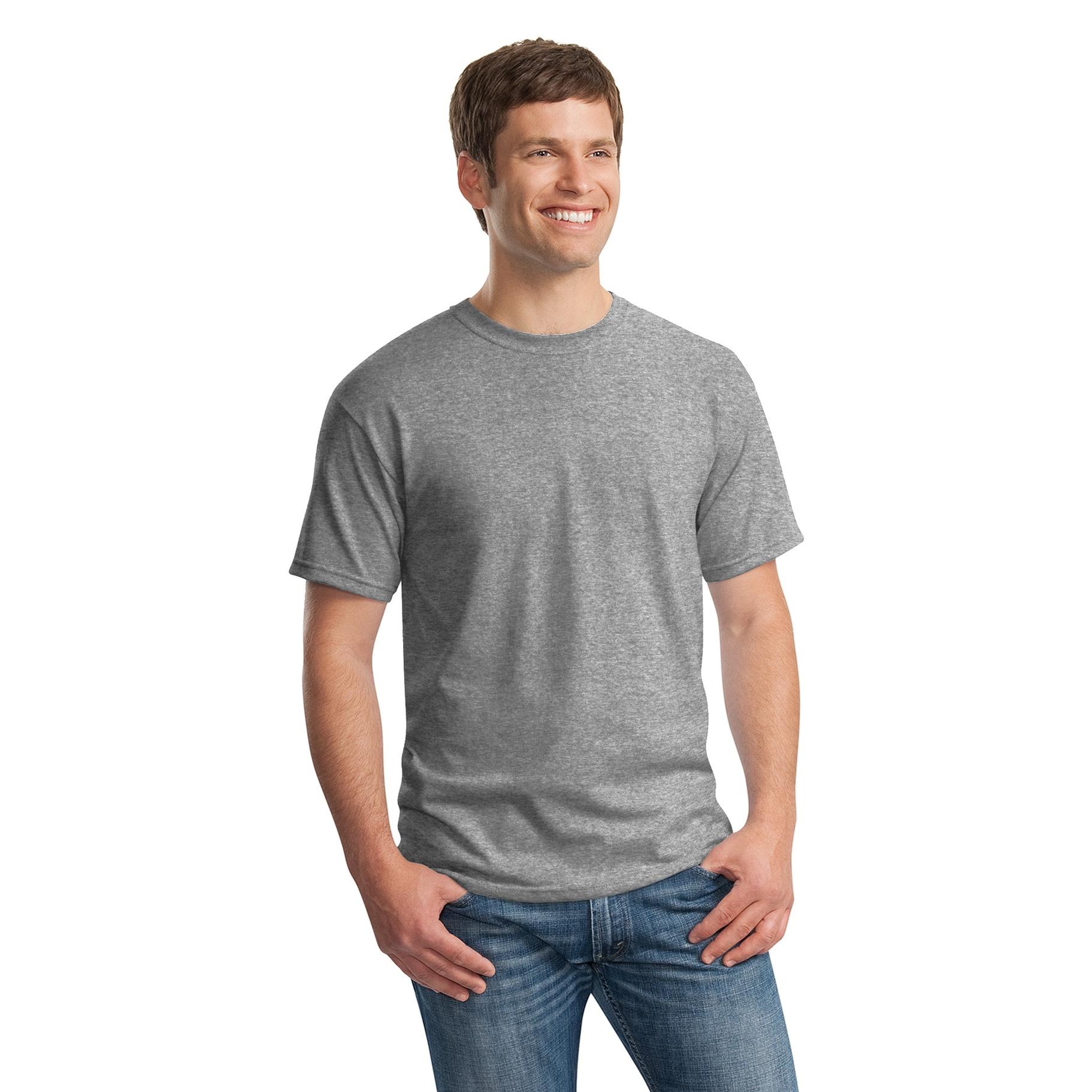 Download Gildan 5000 Heavy Cotton/Polyester T-Shirt - Graphite ...