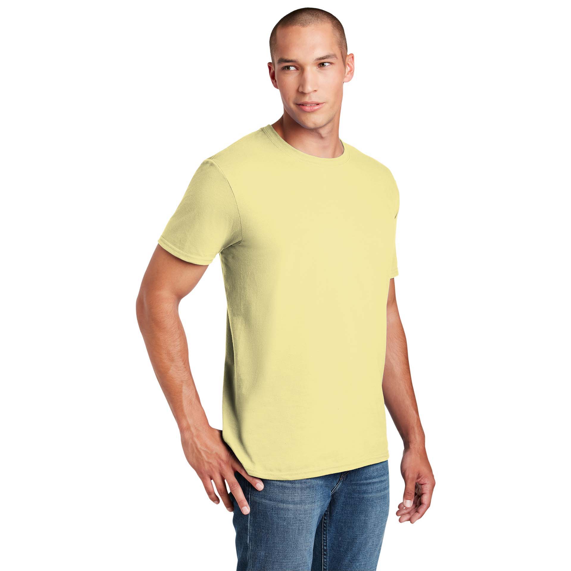 Corn Silk 64000 Gildan Softstyle T-Shirt 
